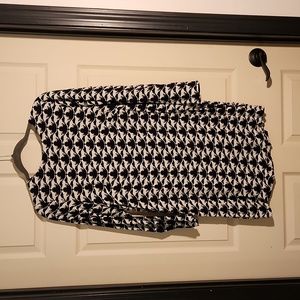 H&M cat pattern dress